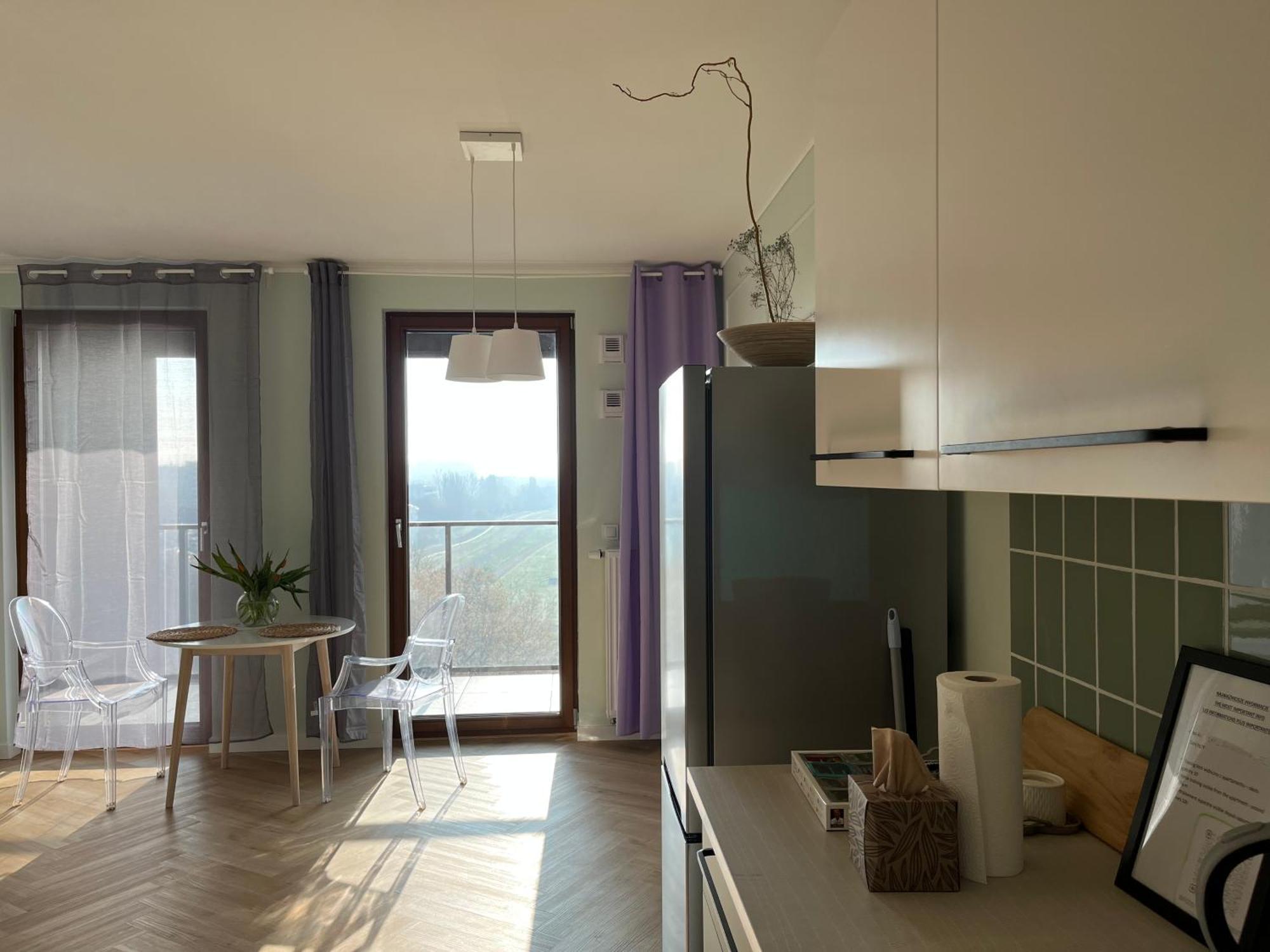 Warsaw Airport Wyscigi - City And Green View Apartment With Underground Garage Exteriér fotografie