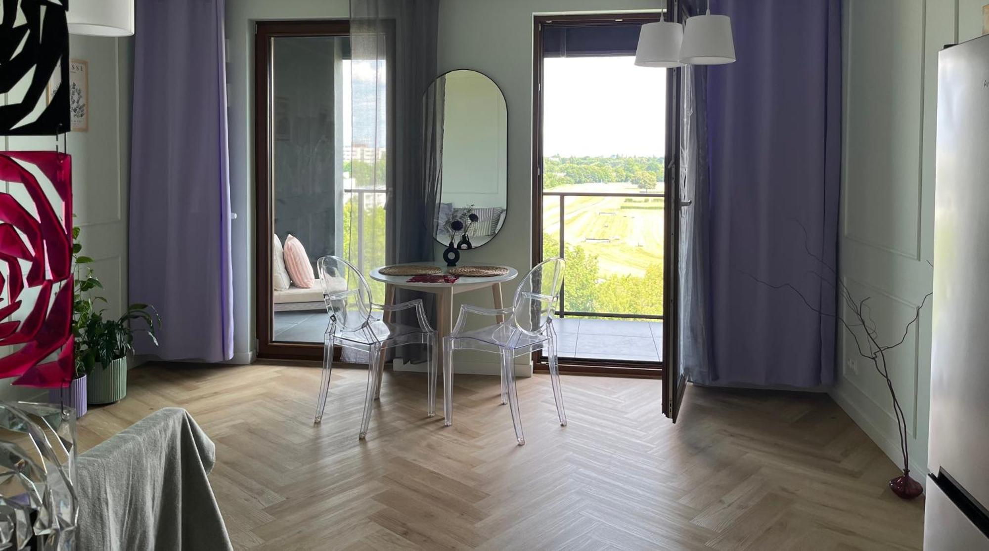 Warsaw Airport Wyscigi - City And Green View Apartment With Underground Garage Exteriér fotografie